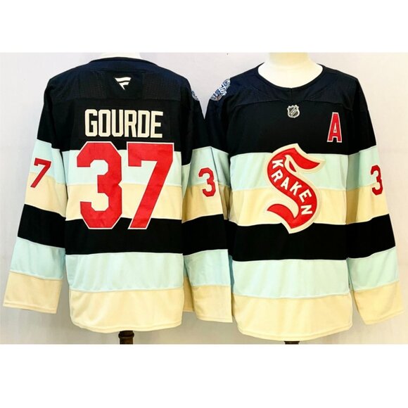 Mens Yanni Gourde Deep Sea Blue Stitched Jersey